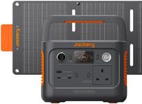 Jackery Solar Generator 300 Plus 40W Mini, 288Wh Portable power station with 40W Book-sized Solar Panel, LiFePO4 Battery 300W Output for Outdoors RV Camping Emergencies