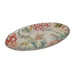 Nador Sea Life Oval Platter 100% Melamine 52x30 cm in Gift Box