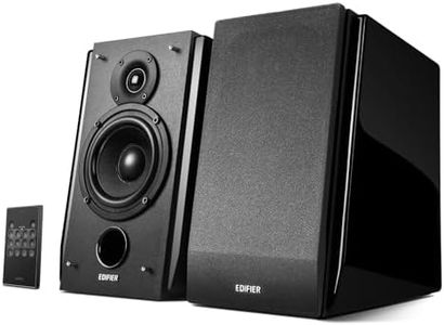 Edifier R1850DB Active Bookshelf Speakers with Bluetooth and Optical Input - 2.0 Studio Monitor Speaker - Built-in Amplifier with Subwoofer Line Out