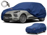 Kaugung Heavyweight Waterproof Car Cover Custom Fit Porsche Macan (2015-2024), Full Exterior Cover with Breathable Vent and Anti-Theft Lock Outdoor Sun Rain Dust Snow All Weather Protection.