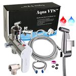 Aqua VTS Spray Bidet, Shattaf, with Hot & Cold Mixing Valve