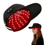 iKeener Laser Hair Growth Wireless Cap,FDA Cleared 660nm&850nm Red Light Therapy Cap for Hair Regrowth,Red Light Stimulate Hair Follicle Growth,Restore Hair Thickness,Alopecia for Men & Women Therapy