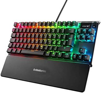 SteelSeries Apex Pro TKL - Mechanical Gaming Keyboard - Adjustable Actuation Switches - OLED Smart Display - Compact Form - Nordic QWERTY Layout - Compact (TKL)