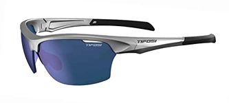 Tifosi Intense Golf Sunglasses Silver/Blue