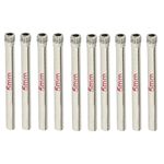 Awclub Glass Drill Bit - 1/5-inch(5mm) Diamond Coated Hole Saw Drill Bits for Glass Ceramic Tile Marble Rock Porcelain 10Pcs