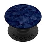 PopSockets Plain Navy Blue Cell Phone Button Holder Pop Out Back Knobs PopSockets PopGrip: Swappable Grip for Phones & Tablets