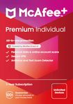 McAfee+ Premium 2024 Individual Plan | Unlimited Devices | Identity and Privacy Protection Software includes Unlimited Secure VPN, Identity Monitoring, Password Manager and Antivirus | Key Card