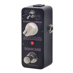 SONICAKE Bitcrusher Guitar Pedal Wave Crush Bitcrush Digital Bitcrusher Sampling Rate Sample Reducer Guitar Effects Pedal Synth Synthesizer LoFi True Bypass