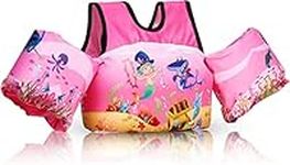 Toddler Swim Vest, Kids Floaties for 20-30-50-66 Pounds Boys & Girls, Pool Jumper Floats with Water Wings for 2-6Years Old Toddlers.