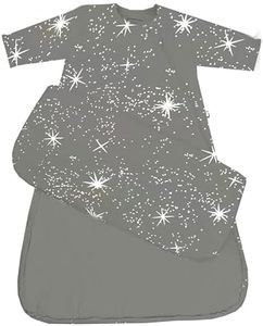 GUNAMUNA Unisex Baby Long-Sleeve Wearable Sleep Bag, 1.0 TOG, Rayon, Style 2701, Imagine, 9-18 Months