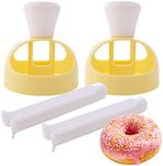 HengKe 2 Pack Plastic Donut Cutters