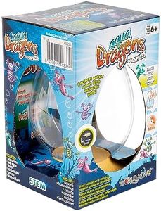 Aqua Dragons- Underwater World EGGspress Tank Juguete Educativo Stem, Mascota acuática para incubar y Crecer, Incluye Huevos, Comida, Cuchara, Multicolor, 10 cm x 10 cm x 14 cm (4005b)