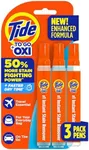 Tide Pen Stain Remover for Clothes, Tide To Go Pen, Instant Stain Remover Pen & Spot Cleaner, Portable & Travel-Friendly, Works on Food & Drink Stains, Fits in Purses & Bags, 3 Count (Pack of 1)