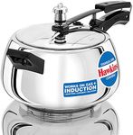 Hawkins Contura 5 Litre Pressure Cooker, Stainless Steel Cooker, Handi Cooker, Induction Cooker, Silver (SSC50)