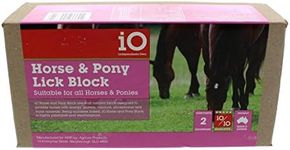 Horse & Pony Lick Block 2kg Natural