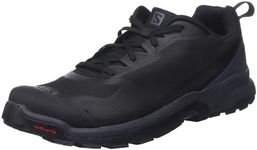 Salomon Men's Sense Ride 4 Trail Running and Hiking Shoe, Black/Quiet Shade/Ebony, 9 US