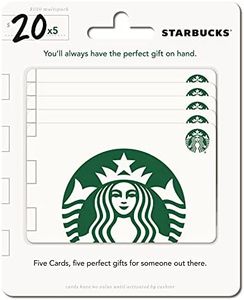 Starbucks $20 Gift Cards (5-Pack)