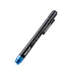 Weltool M6-BL Pen Light, LED and Xenon Dual Light Source Penlight with Clip for Close Inspection, Observation,2 AAA