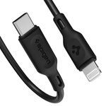 Spigen DuraSync USB C to Lightning Cable MFi Certified with Power Delivery [3ft] for iPhone 12/11/X/Xs/8/Pro/Max/Mini/SE/iPad and Other Lightning Port Devices