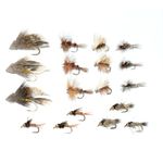 Trout Fly Starter Assortment - Collection of 18 Flies for Trout Fly Fishing - Beginners Fly Selection