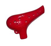 NIGHT by-Noble Plastic Ocarina Alto C (Red)