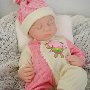FemmeForm Girl 18.5 Inch, Reborn Baby Dolls Silicone Full Body, Full Silicone Baby Doll, Realistic Baby Dolls, Newborn, Not Vinyl, with Gift Box