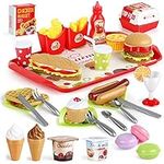Fast Food Set 59 PCS Kitchen Toy Se