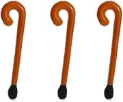 Quickdraw 3 x Inflatable Walking Stick Novelty Blow up Cane Oldies Fancy Dress Party Prop Old Birthday Joke 90cm Sticks