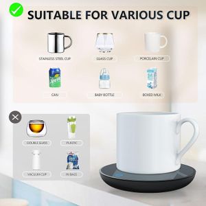 GARMEE Mug Warmer – 2-Temperature Electric Coffee Cup Heater