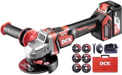 DCK 20V Cordless Angle Grinder, 4-1