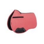 LeMieux Papaya Suede Square GP Saddle Pad - Saddle Pads for Horses - Equestrian Riding Equipment and Accessories - Large