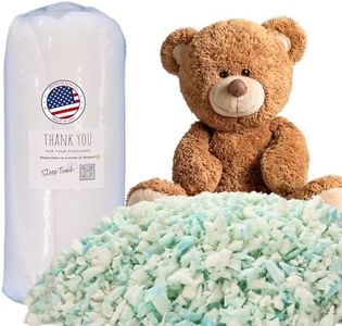 Sleep Touch - Shredded Memory Foam, Made in USA, 5 LBS Refill, Bean Bag Refill, Stuffing for Couch, Filler for Chair and Pillow, Filling for Cushions. (5 Pound)