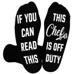 Belloxis Chef Gifts for Men Mens Socks 9-11 Gifts for Chefs Cooking Gifts for Men Masterchef Gifts Chef Accessories Grip Socks Gifts for Men Gifts for Dad Husband Brother