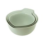 KitchenAid - Mixing Bowls, 3-Piece Nesting Mixing Bowl Set with Non-Slip Bases and Pour Spouts (Pistachio)