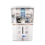 KENT Supreme Copper RO Water Purifier | Advanced RO Tech for Sabse Shudh Paani | RO+UV+UF+Copper+TDS Control+UV LED Tank | Auto Flush | 8L | 20LPH | Ideal for Borewell/Tanker/Municipal Water