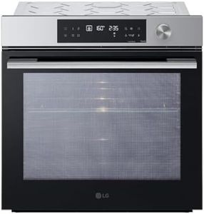 Lg WSED7612S - Four pyrolytique avec vapeur multifonction en acier inoxydable