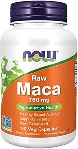 NOW Maca 750 mg Raw,90 Veg Capsules