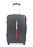 Tommy Hilfiger Wyoming Unisex Hard Luggage - Black, 66Cm Medium Trolley Bag