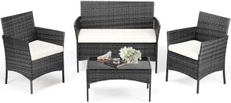 DUMOS Patio Furniture Set 4 Pieces,