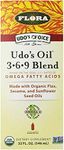Flora Health Udo’s Oil Omega 3+6+9 Blend, Cold-Pressed & Unrefined,100% Sustainable, Plant-Based Balanced 2:1 Ratio of Omega-3 & Omega-6, Non-GMO, Organic, Vegan, Keto-Friendly, 941 mL Liquid