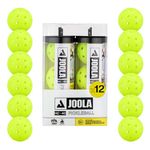 JOOLA HC-40 Hardcourt Pickleball Balls with Storage Tube - USAP Approved Balls for Tournament Play