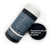 The Ilex Wood - Gentle Natural Deodorant with Citrus Oils - 70ml. Natural Handmade Vegan Deo, no plastic, no alcohol, Sodium Bicarbonate Free, Eco Friendly, Cruelty Free, no Toxins & no Aluminium Salt