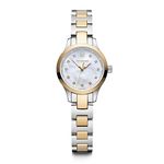 Victorinox Alliance Watch Mother of Pearl Dial with Two Tone Stainless Steel Bracelet