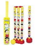 Doraemon 20-20 Cricket Set for Kids Bat & Ball Set Playing Outdoor and Indoor Sports Game Toy (20-20 Cricket kit)