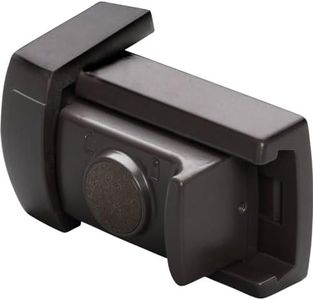 BURG-WÄCHTER, Verrou pour Portes et Fenêtres, 1 pièce, 45 x 80 x 34 mm, Brun, Winsafe WR 60 BR SB