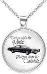 Driver Picks the Music Glass Tile Necklace Supernatural