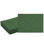 Accuprints Green Envelopes Pack of 25 (5 x 7) inches | Unique design Texture Hand made envelopes for wedding/party/office use/gift | Size 5 X 7 inches (Green, Pack of 25)