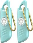 Personal Alarms for Women, 2 Packs Self Defence Rape Alarm 140db Siren, Safe Sound Personal Security Panic Alarm, Strobe Light & Key Chain Personal Safety Devices for Women Men Girls Children Elderly