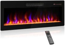 BELLEZE 42" Electric Fireplace Heat