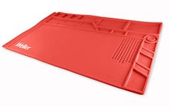 Weller WLACCWSM1-02 Silicone Soldering Work Station Mat Size Large Red